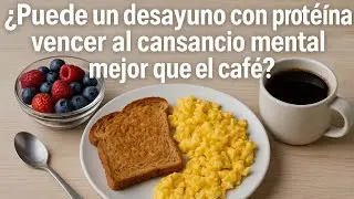 ¿Por qué seguir desayunando puro carbohidrato si la proteína te mantiene lúcido?