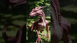 The Red Dragon Awaits You! 🐉🔥 #EpicDragon #MysticalBeast #CloseUpMagic