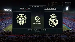 ⚽ Levante vs Real Madrid ⚽ | La Liga (22/08/2021) | Fifa 21