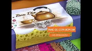 Pano de Copa Bom dia com Patricia Buoso | Vitrine do Artesanato na TV - TV Gazeta