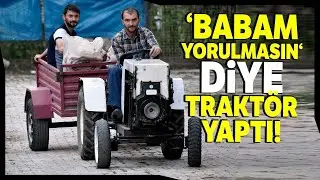 Genç İmam, Sosyal Medyadaki Videoları İzleyerek Traktör Yaptı