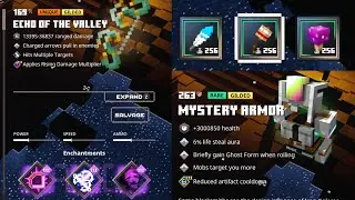 PowerShaker Roll Build testing  跳劈震波    [麥塊地下城 Minecraft Dungeons]  T2 Daily Trial +6