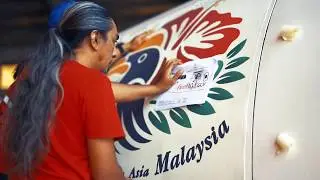 The Making of Firefly Airlines Visit Malaysia 2020 Aircraft Livery