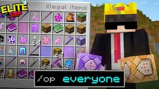I Got CREATIVE MODE in This Minecraft SMP