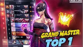 LIVE RANK PUSH FOR GRANDMASTER TOP 100 #freefirelive #freefiremaxlive #rankpush