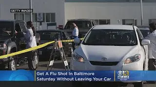 Get A Flu Shot In Baltimore Saturday Without Leaving Your Car