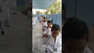PMSS Oxford Academy HTKA Taekwondo Girls Group Gulshan Campus Karachi