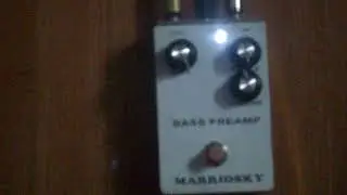 Demo preamp bass Marriosky
