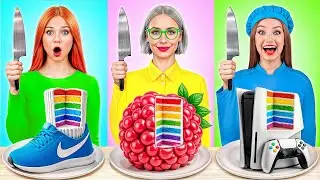 Me vs Grandma Cooking Challenge | Tasty Food Tricks by Candy DO