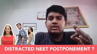 Don't get distracted by NEET Postponement..Please 🥺 | Medic Rushit | #neetug #neetmotivation