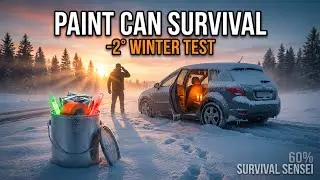 How to Build a Winter Car Survival Kit That Actually Works (Paint Can Method)