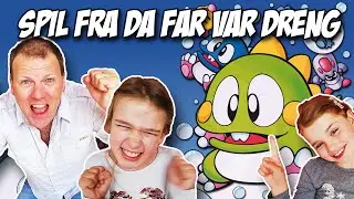 Vi er BOBLE-pustende DRAGER 🐲 Computerspil Fra Da Far Var Dreng - Bubble Bobble (Commodore 64)