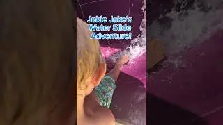 Jake&rsquo;s Water Slide Adventure! #viral #family #fun #shorts