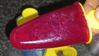 Dragon fruit ice candy 🍭 ಮಿಕ್ಸರ್ನಲ್ಲಿ  ರುಬ್ಬದೇ ಸುಲಭವಾಗಿ ಮಾಡಿ #savisampada #cooking #vlog
