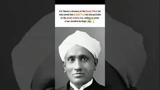 C.V. Raman 🇮🇳 #shorts