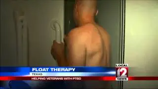 Float therapy helping veterans with PTSD