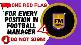 One thing to avoid for each position when signing players in FM - Football manager tips