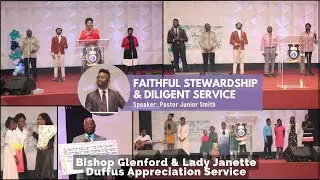 Bishop Glenford & Lady Janet Duffus Appreciation || Sunday Service | Nov 10, 2024