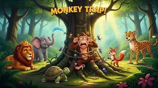 &ldquo;The Mischievous Monkey Fell into the Fox&rsquo;s Trap&rdquo;