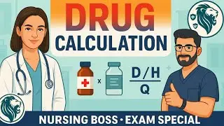 Drug Calculation Full Class | Nursing Boss  Dosage Calculations Made Easy