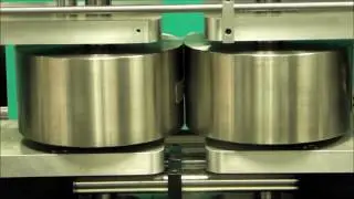 Roll bonding of polymeric films through plastic deformation.
