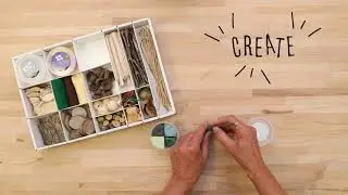 Набор Creative box с природными материалами, Сделай сам