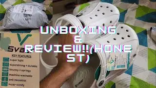 SVAAR Clogs Unboxing & Honest Review!! | Off-White Color