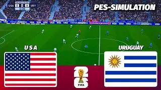 USA vs URUGUAY | FIFA World Cup 2026 | Final | PES 21 Simulation