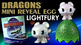 DreamWorks Dragons &trade; Mini Reveal Egg - Tagschatten / Lightfury !!! Neuheit 2021 New !!!