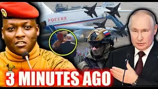 Russia Putin sent Special VIP Plane to Pick Capt. Ibrahim Traore to Moscow