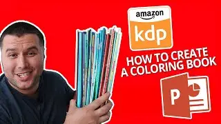 Как сделать книжку-раскраску для KDP - (с помощью PowerPoint)