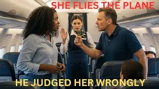 Racist Judged Her Because Of Her Black Skin - Then Learned She Was The Reason The Plane Was Flying
