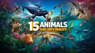 15 Animals That Defy Reality || Blue Whale, Sea Unicorn & Jesus Lizard! #NatureGiants #extreme