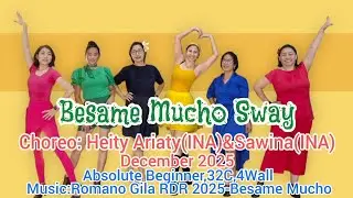 Besame Mucho Sway-Line Dance.Choreo:Heity Ariaty(INA)&Sawina(INA)December 2025