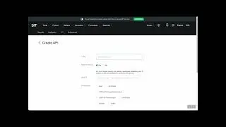 Skynet Trading guide: how to create API keys on Bit.com