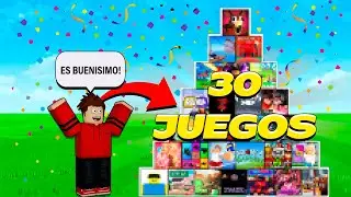 JUGU&Eacute; LOS 30 JUEGOS M&Aacute;S POPULARES DE ROBLOX 🏆