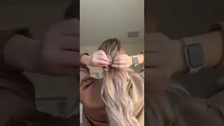 low twisted ponytail#shorts #hairstyle #hairtutorial #hairideas #hair #ugeathair #ponytail