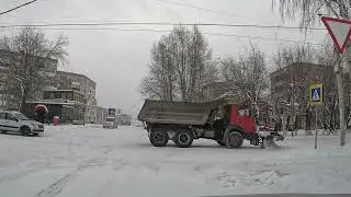 Белорецк. Проезд по городу. Южный Урал. 23.12.2025.