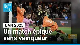 CAN 2025 : match &eacute;pique sans vainqueur entre la C&ocirc;te d'Ivoire et le Cameroun &bull; FRANCE 24