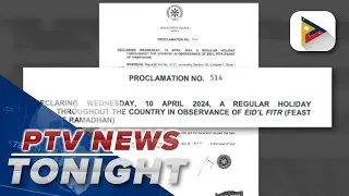 PBBM declares April 10 as regular holiday in observance of Eid&rsquo;l Fitr