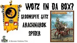 What's In The Box? Gloomspite Gitz Arachnarok Spider - A Model Kit Unboxing Video