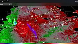 LIVE: SEVERE WEATHER COVERAGE - Texas, Louisiana, Arkansas