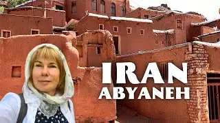 ABYANEH Traditional Historical Village / Road Trip from Kashan to Isfahan / Iran Travel Vlog