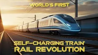 Africa Builds the Future 🚆☀️ The First Solar-Powered Train #Sustainable #Tech#selfpower