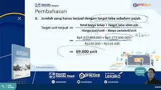 Soal & Pembahasan Cost-Volume-Profit Analysis - 3 (Akuntansi Manajemen)