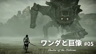 ワンダと巨像 #05｜カメ型・砂魚型の巨像討伐！