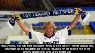 On this day in 1994: jurgen klinsmann signs for tottenham hotspur