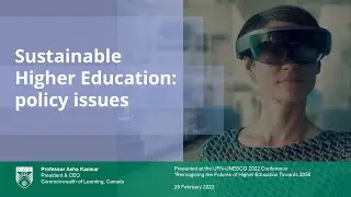 Sustainable Higher Education: policy issues