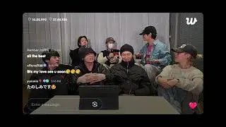 Today OT7 live 🔴 this time go and see army's 
