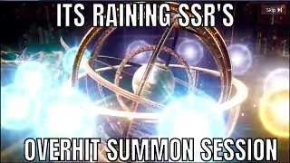 TIME TO GET SSR'S, Huge Summon Session! - OVERHIT